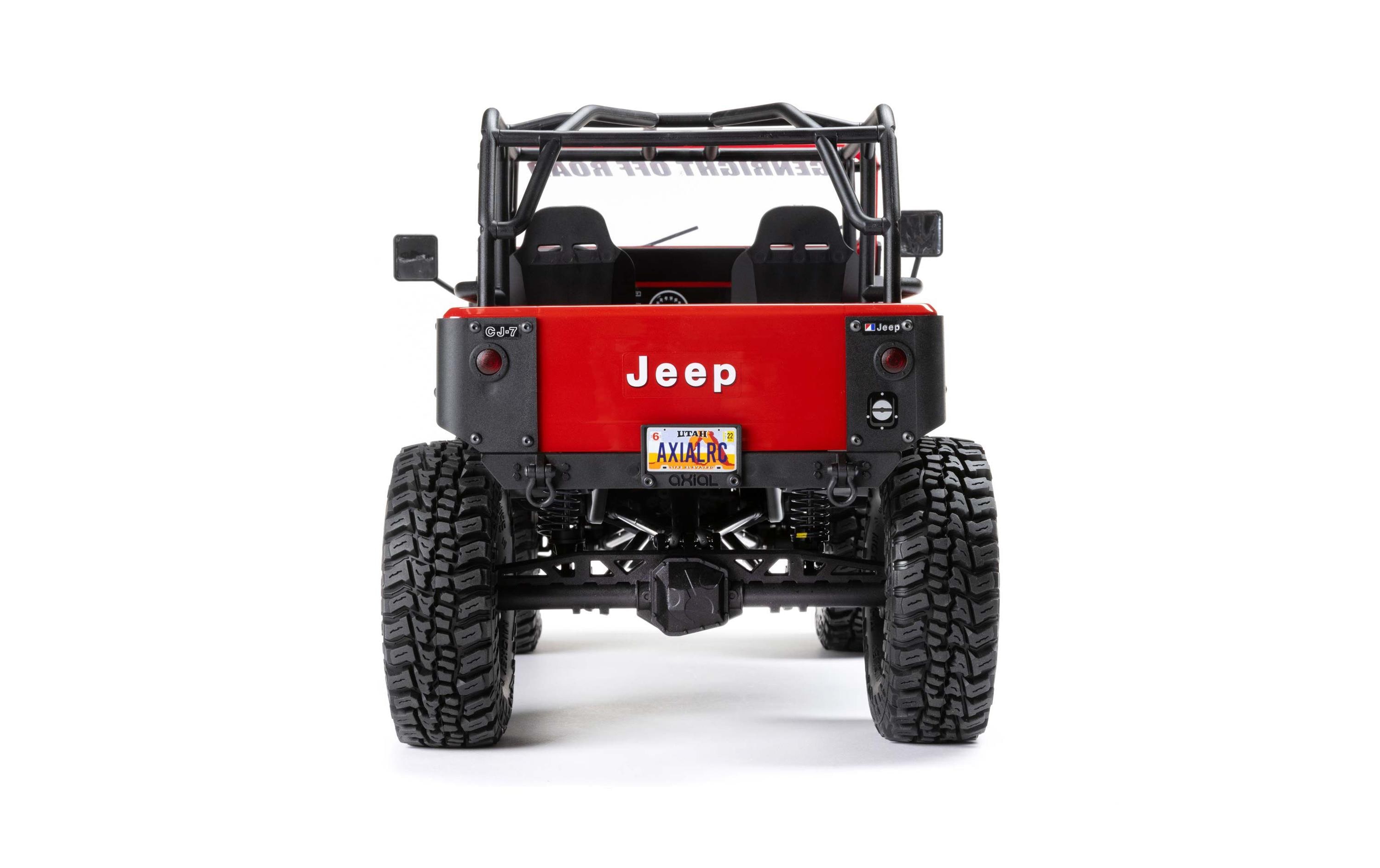 Scale Crawler SCX10 III Jeep CJ-7 Rot, ARTR, 1:10<br>Jeep CJ-7 Renegade Rock Crawler mit Spektrum Technik