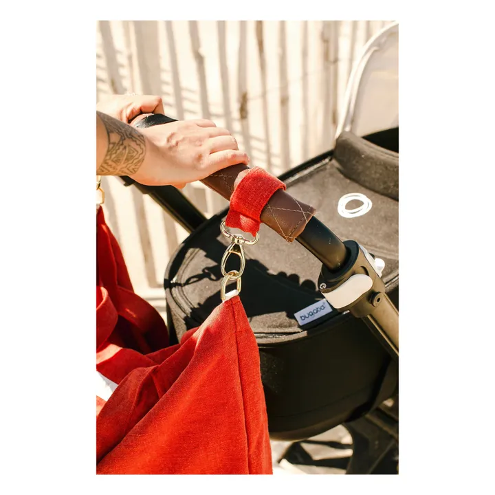Adorna Attaches poussette pour cabas | Coquelicot