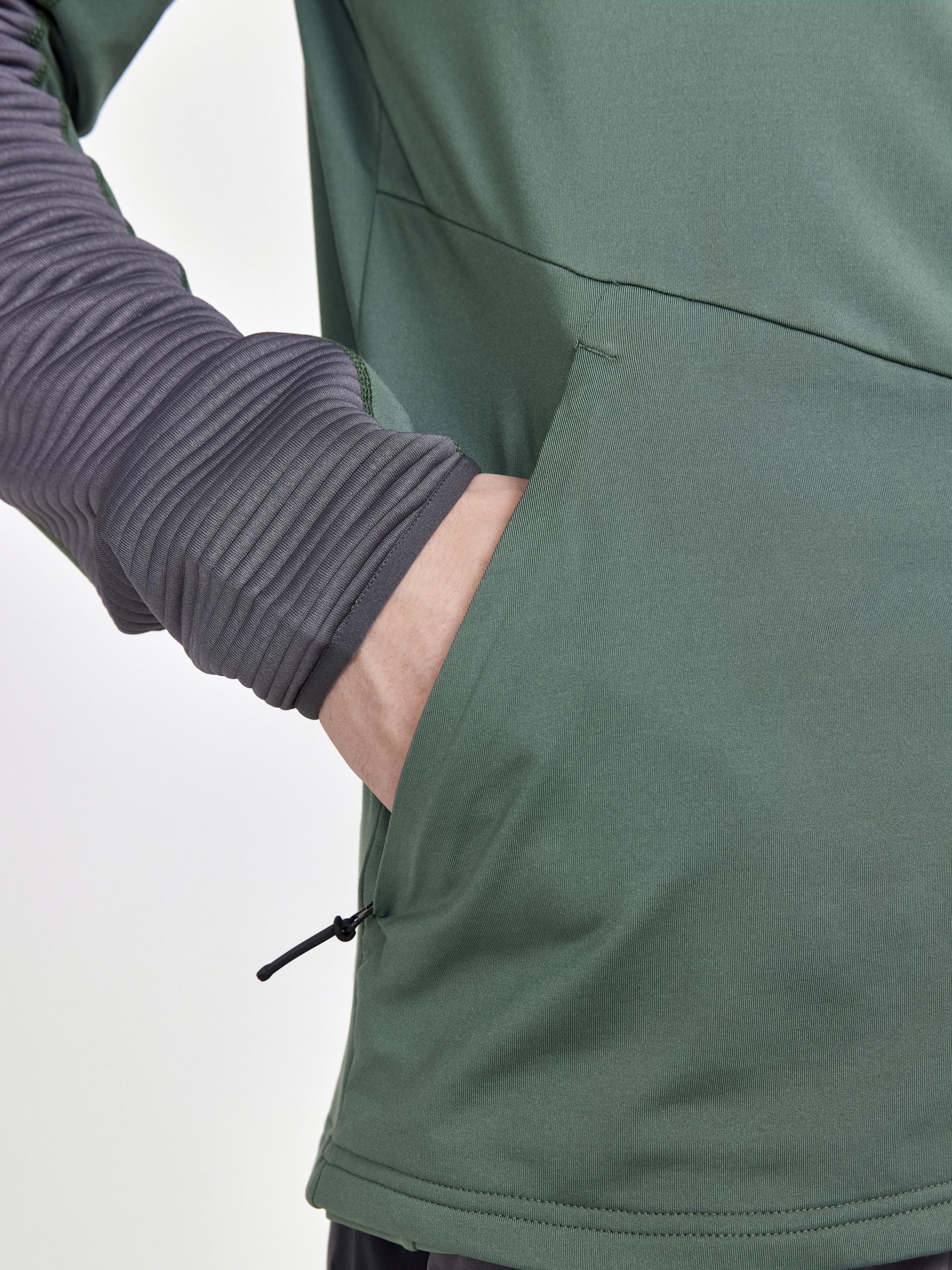 Craft Adv Hit Zip Hoodie Moss/Granite