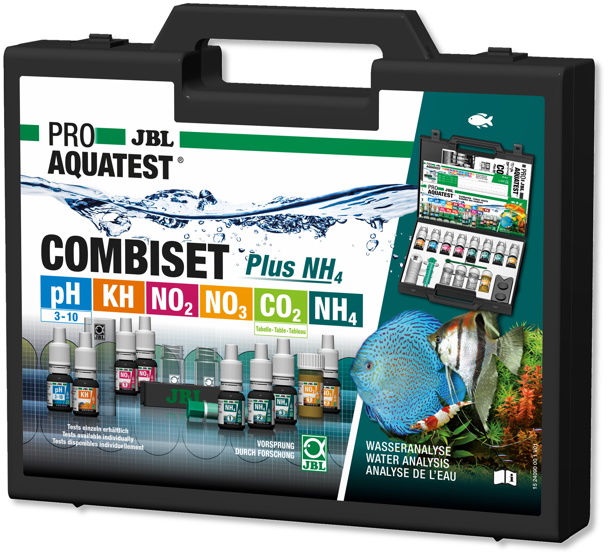 JBL ProAquaTest Combi Set Plus NH4   Waterbehandeling