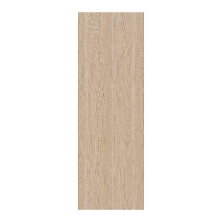 Porte de meuble de cuisine Chia décor chêne clair mat l. 30 cm x H. 90 cm GoodHome