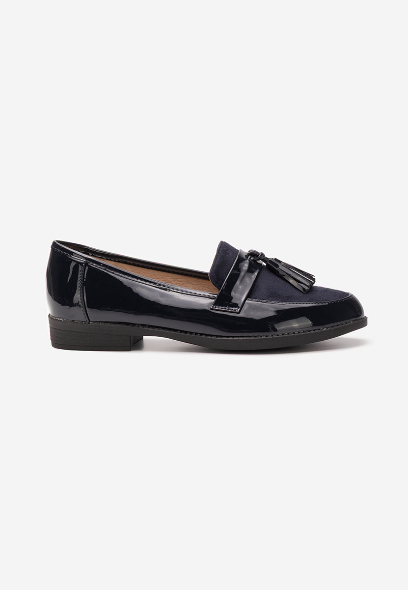 Mocassins élégants femme bleus Kayia