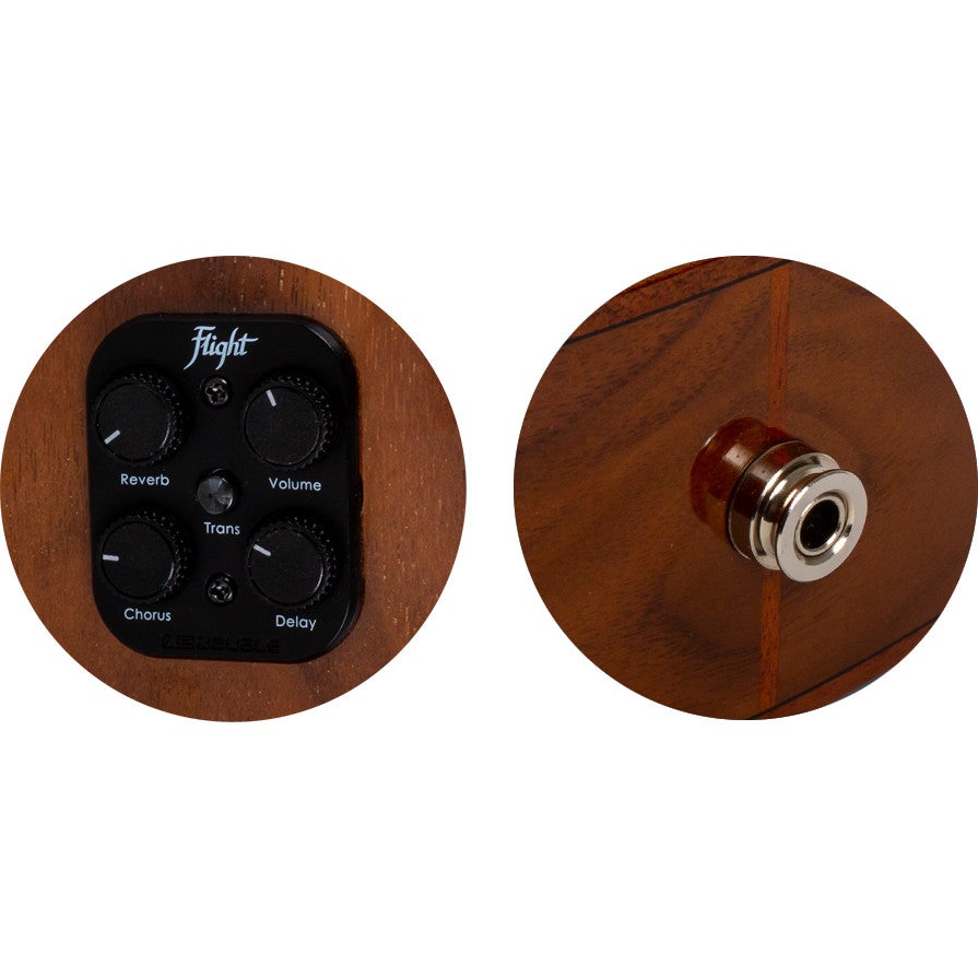Flight Princess Series Sophia Soundwave Concert elektrisch-akoestische ukelele met ingebouwde effecten