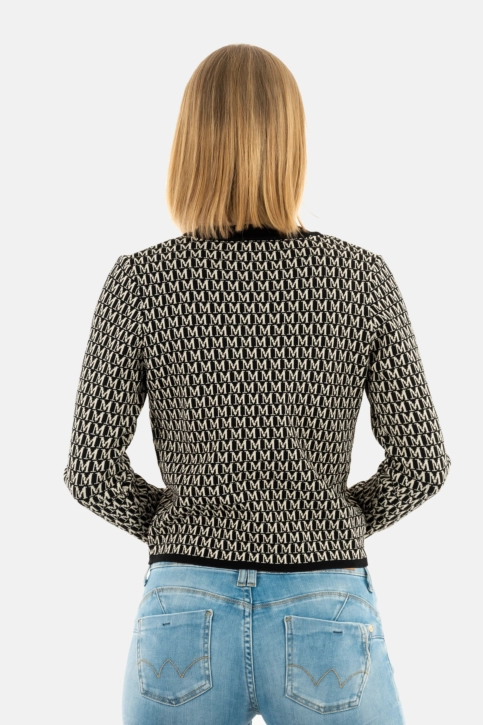 Gilets cardigans morgan 241-mestem noir