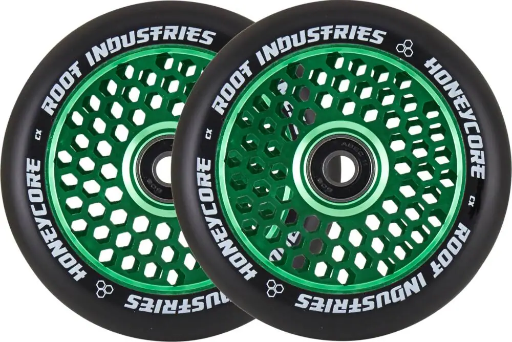 Root Honeycore Sort 110mm Hjul Til Løbehjul 2-Pak