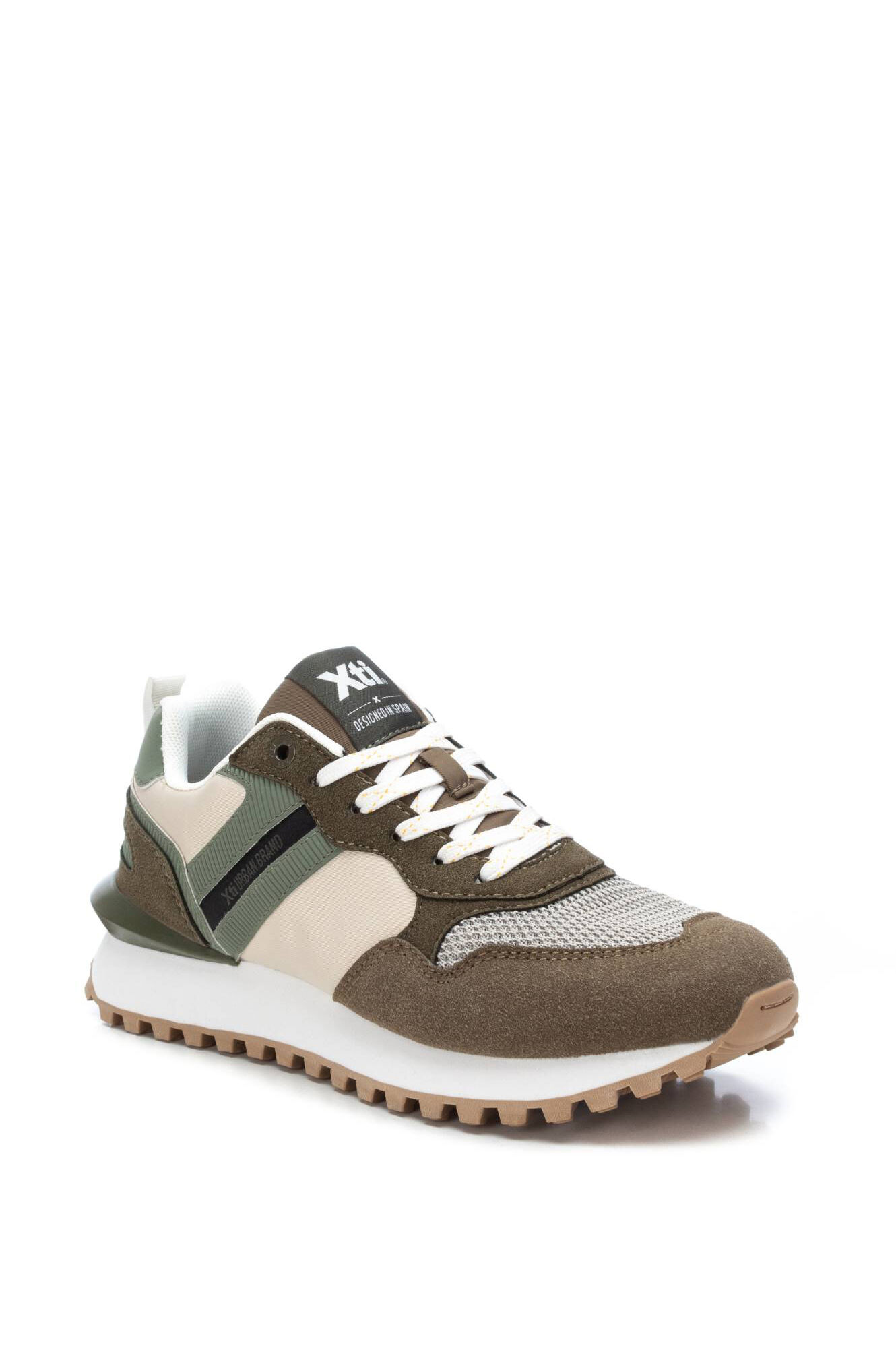 Zapatillas Xti Urban Brand - caqui oscuro