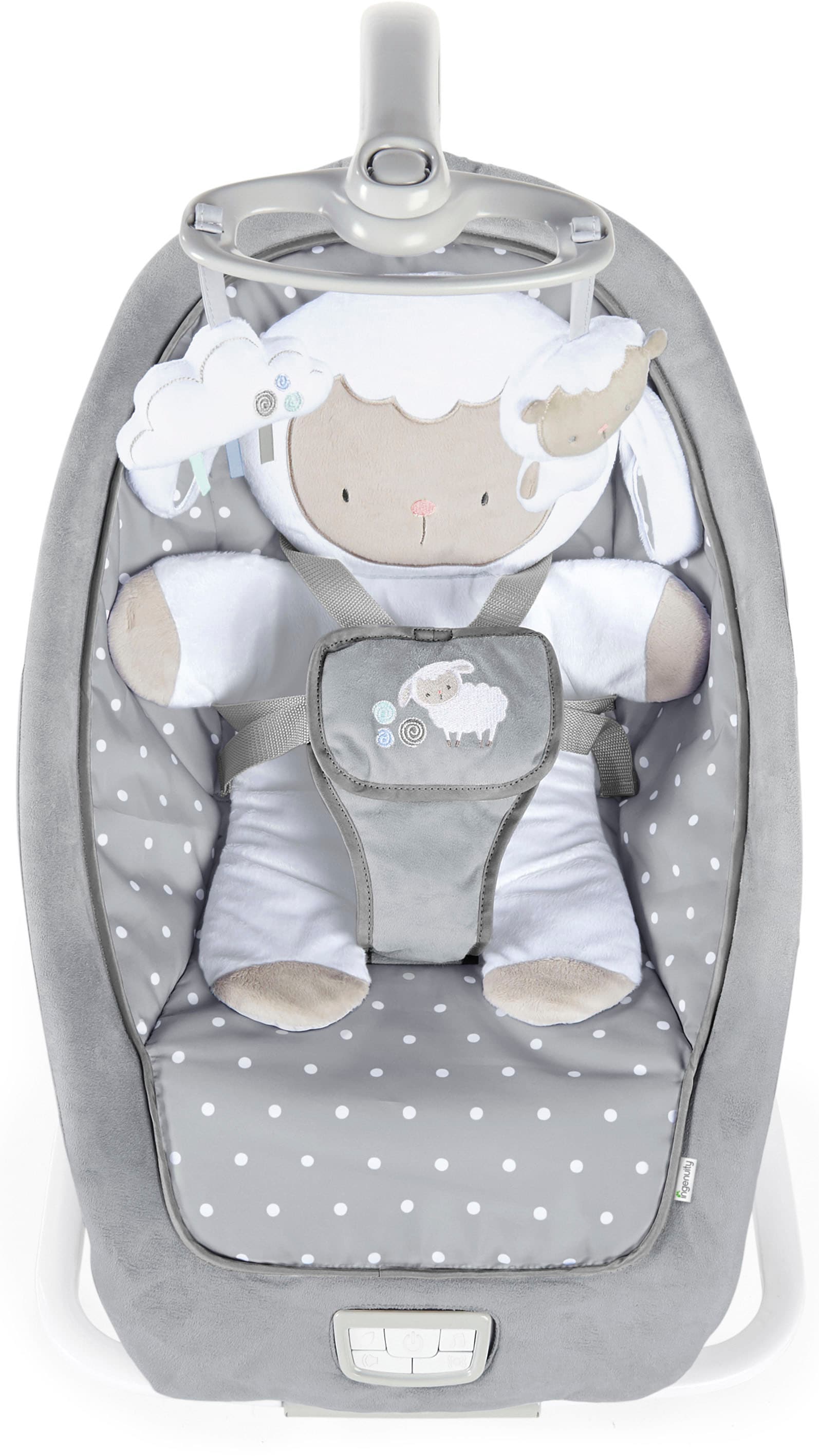 ingenuity Babywippe »Cuddle Lamb« bis 18 kg mit Vibration und Melodien