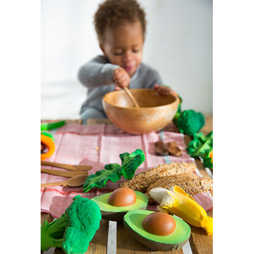 Oli & carol bijt- & badspeelgoed avocado