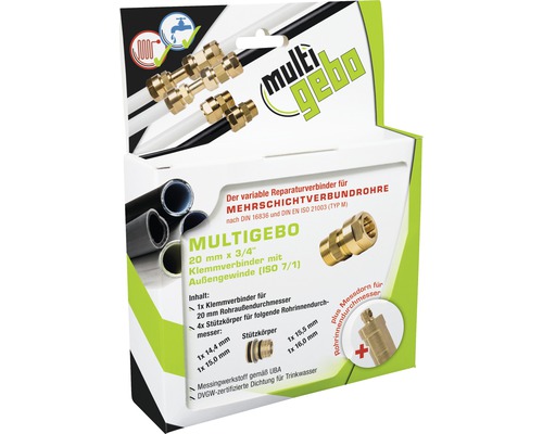 GEBO MultiGebo Kit 20x3/4