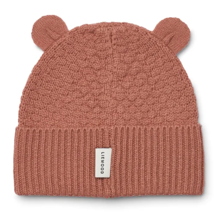 Liewood Bonnet Chat Mérinos Miller | Vieux Rose
