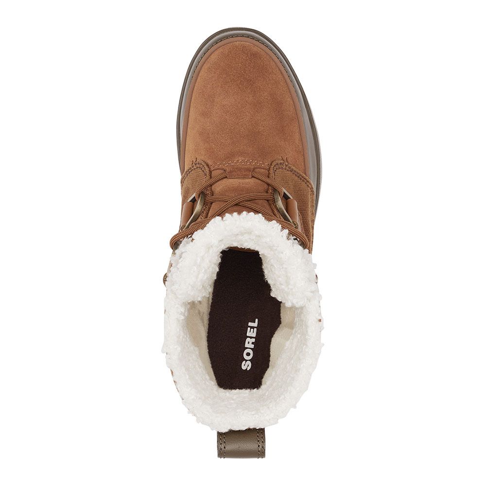 Sorel TORINO II WP WAXED CANVA - Après-ski Femme brown