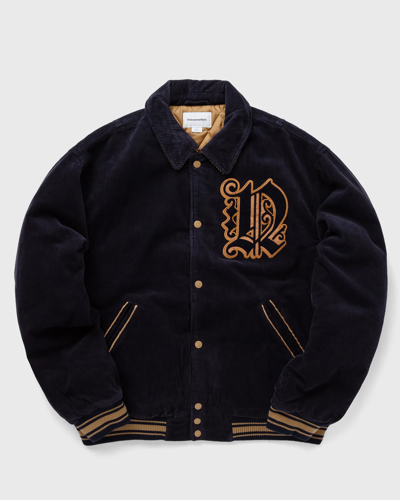 thisisneverthat Fortuna Corduroy Varsity Jacket