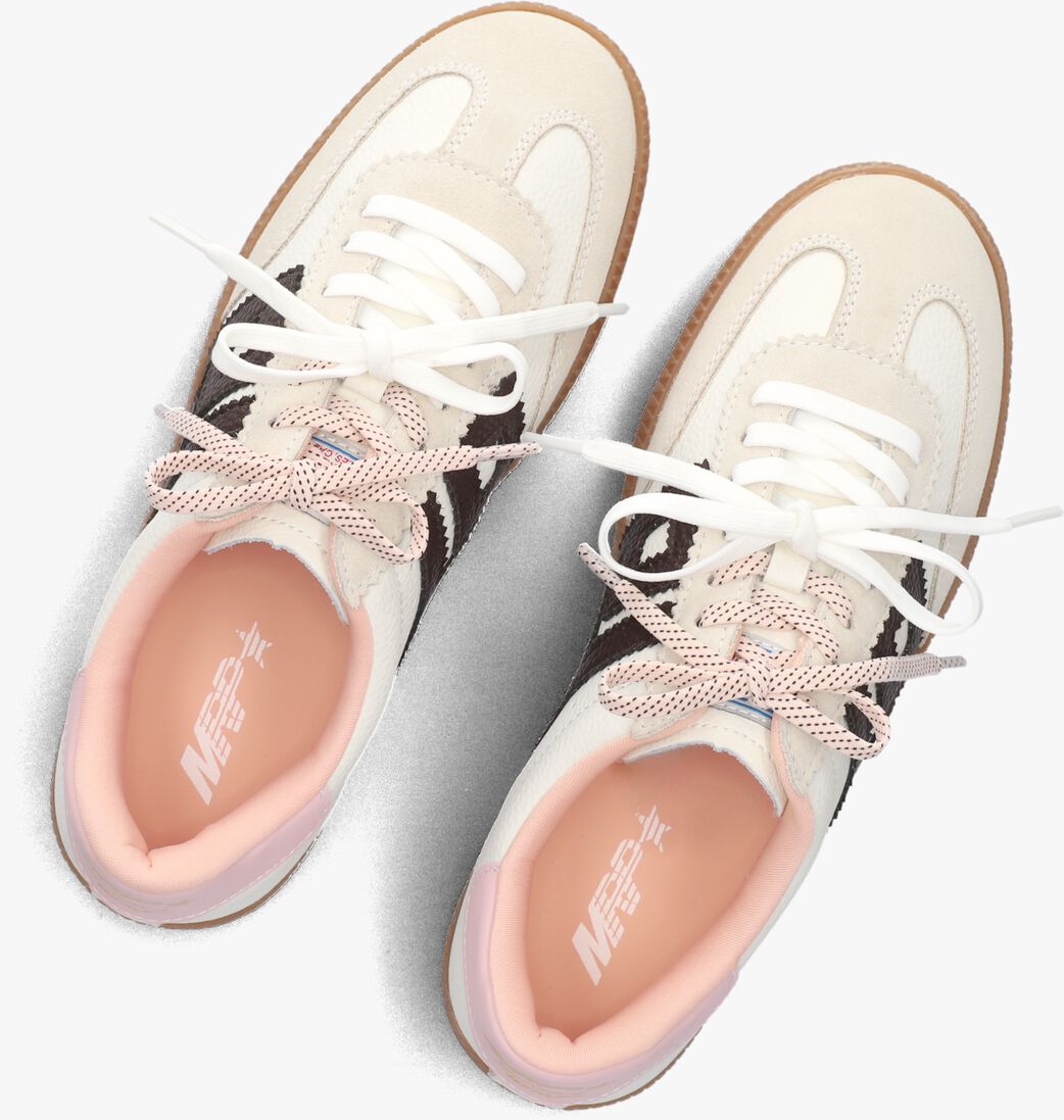 witte mrp lage sneakers bomber