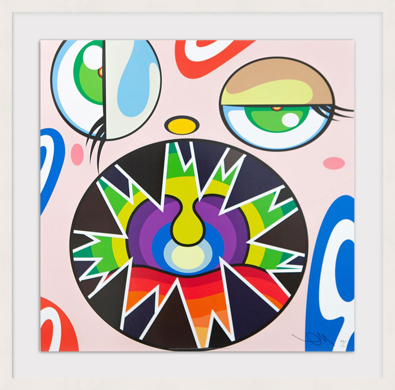 WE ARE THE SQUARE JOCULAR CLAN (1) by Takashi Murakami - Limited Edition. Edition of: 300. Signed.