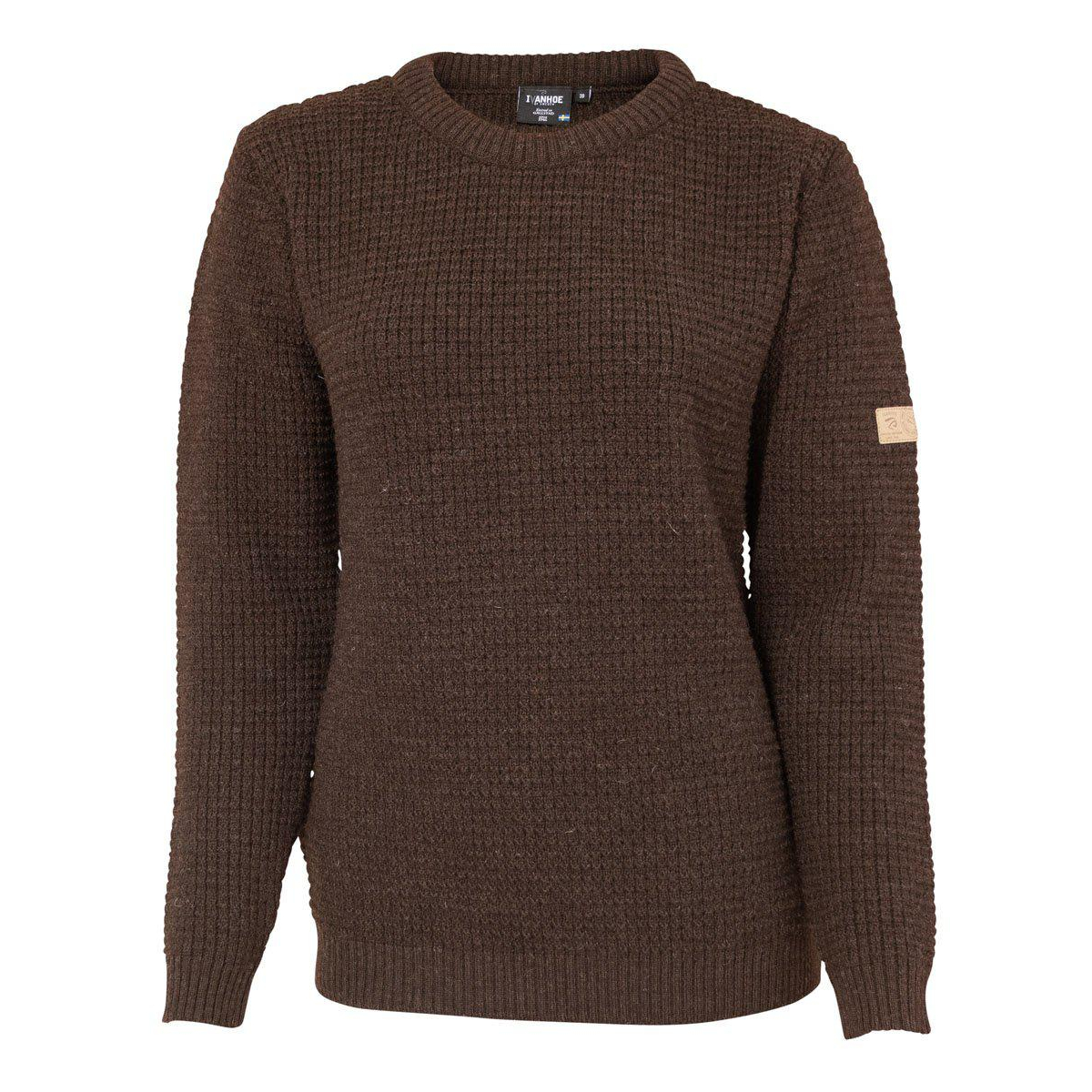 Ivanhoe NLS Petal Coffee Bean wollen dames trui