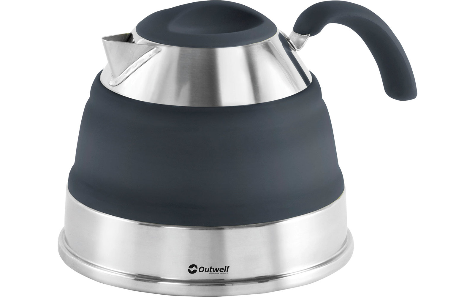Outwell Collaps Kettle Wasserkessel faltbar 1,5 Liter shadow green