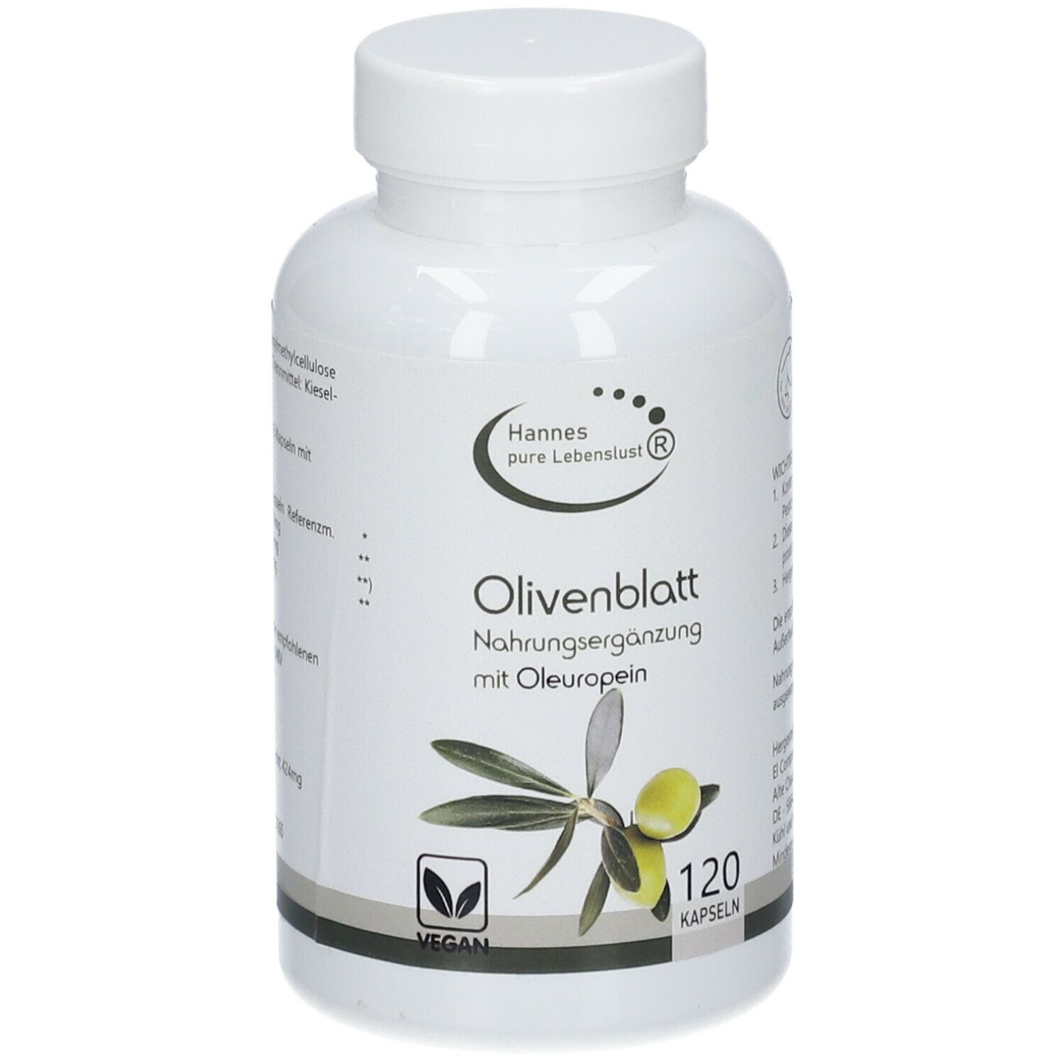 Hannes pure Lebenslust® OLIVENBLATT Extrakt