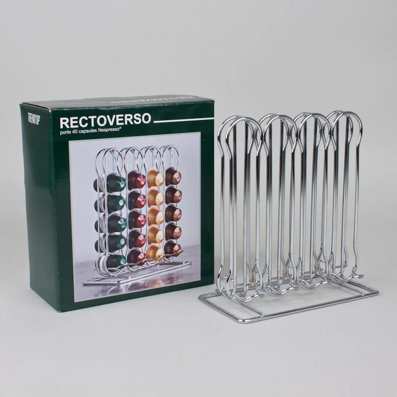 Porte capsules Rectoverso pour 40 capsules Nespresso Trend'up