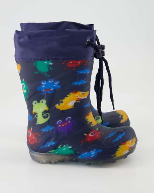 Beck Blinking Monsters Gummistiefel in Blau