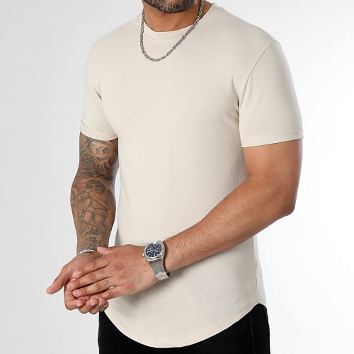 Tee Shirt Oversize 0143 Beige