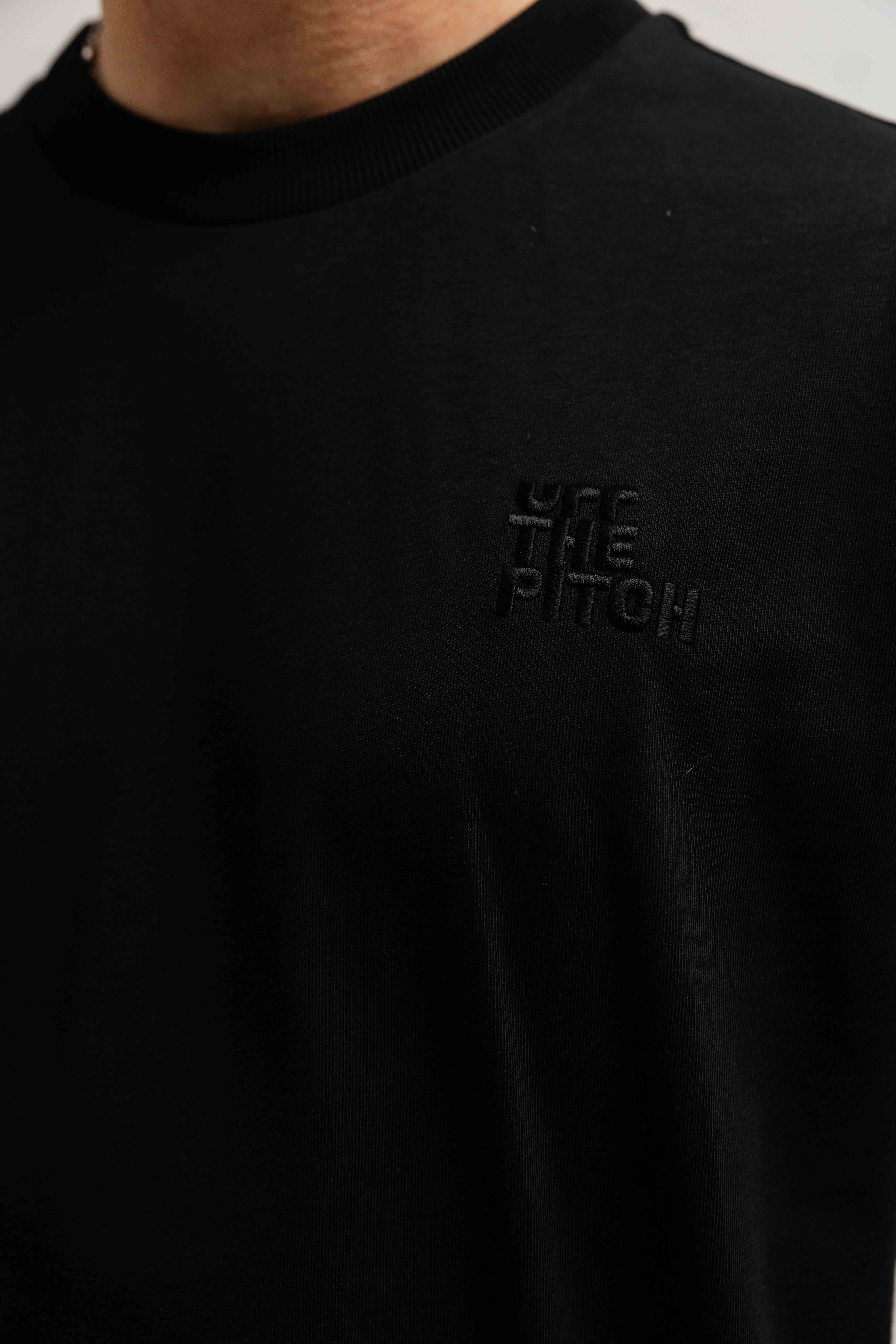 Off The Pitch Museum Loose Fit T-Shirt Heren Zwart