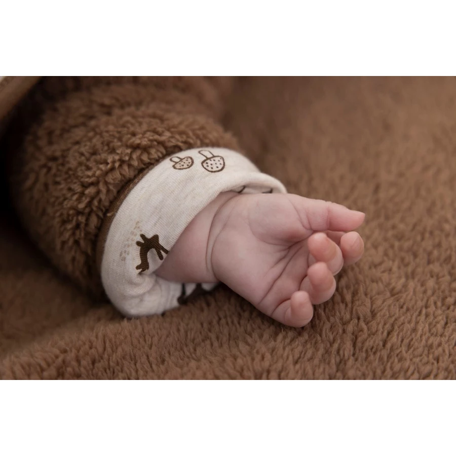 Feetje Wendejacke Little Forest Friends Taupe