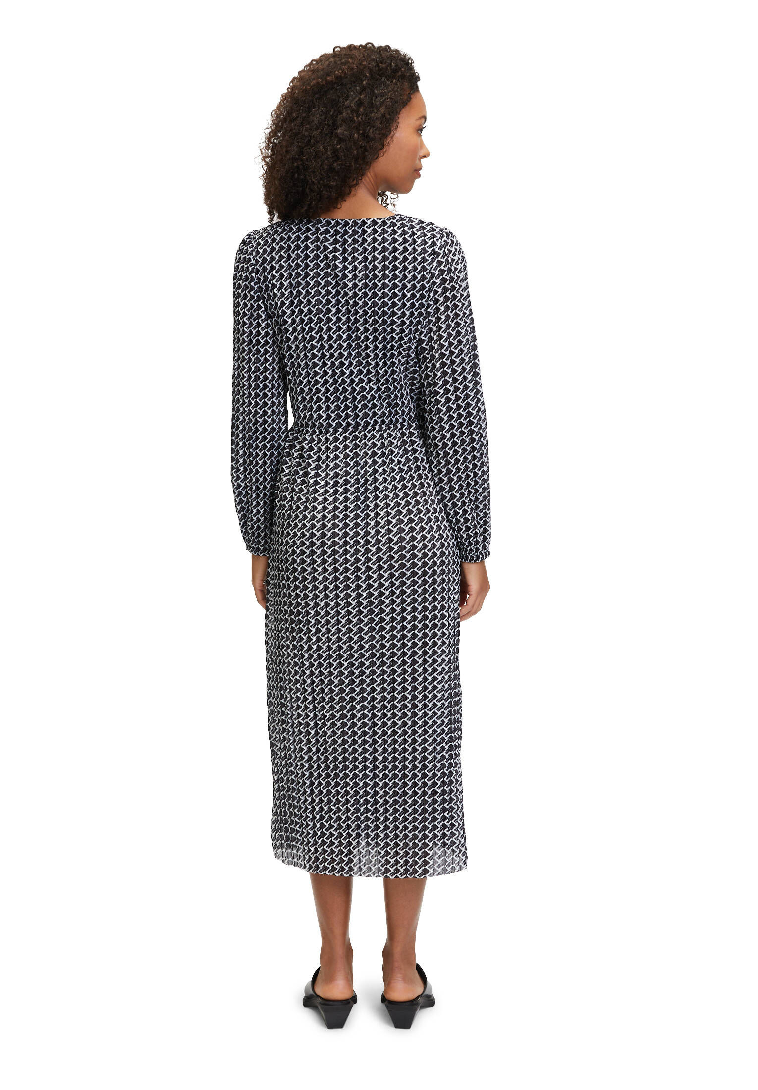 Betty Barclay| Damen Plisseekleid langarm