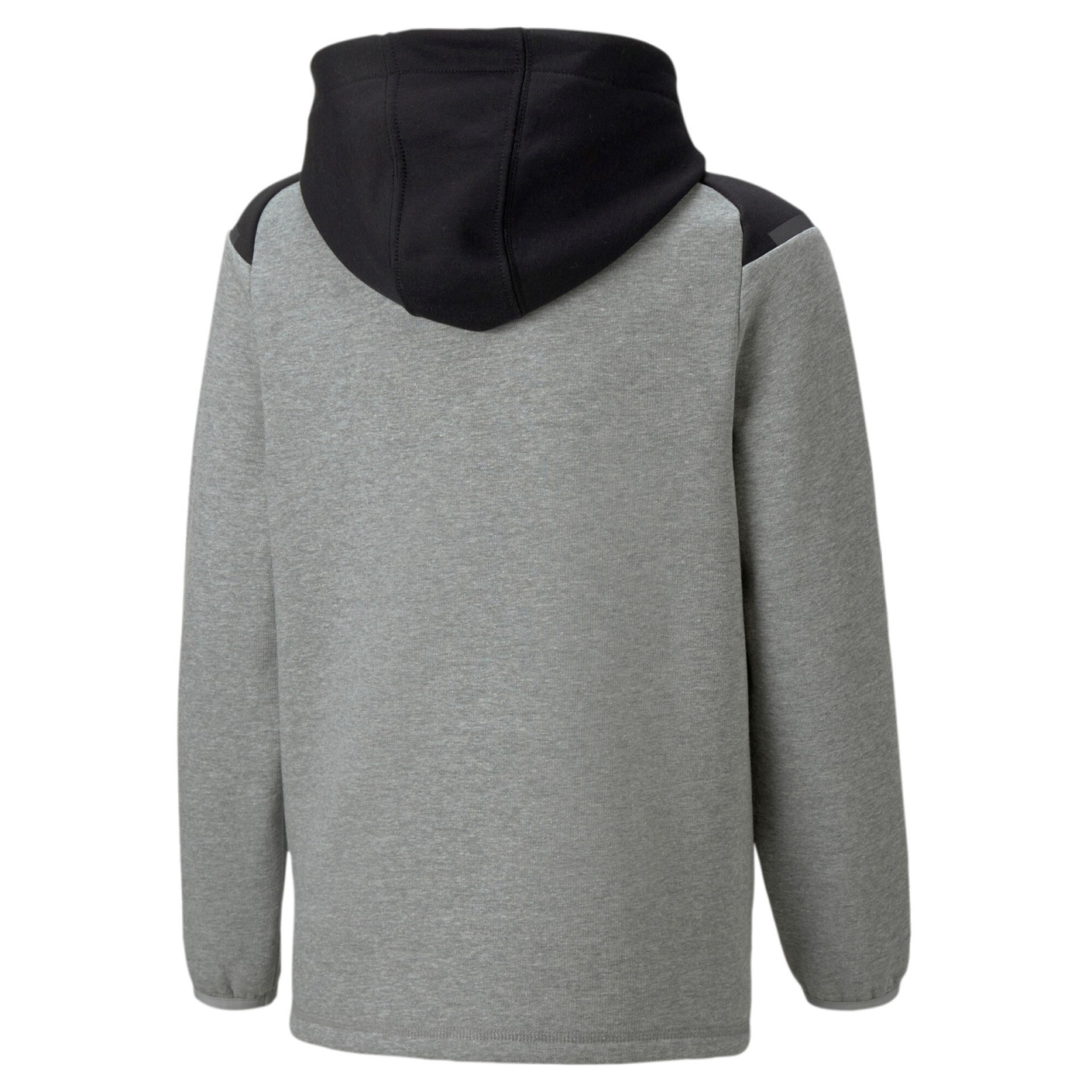 PUMA TeamCup Casual Vest Kids Grijs Zwart Donkergrijs
