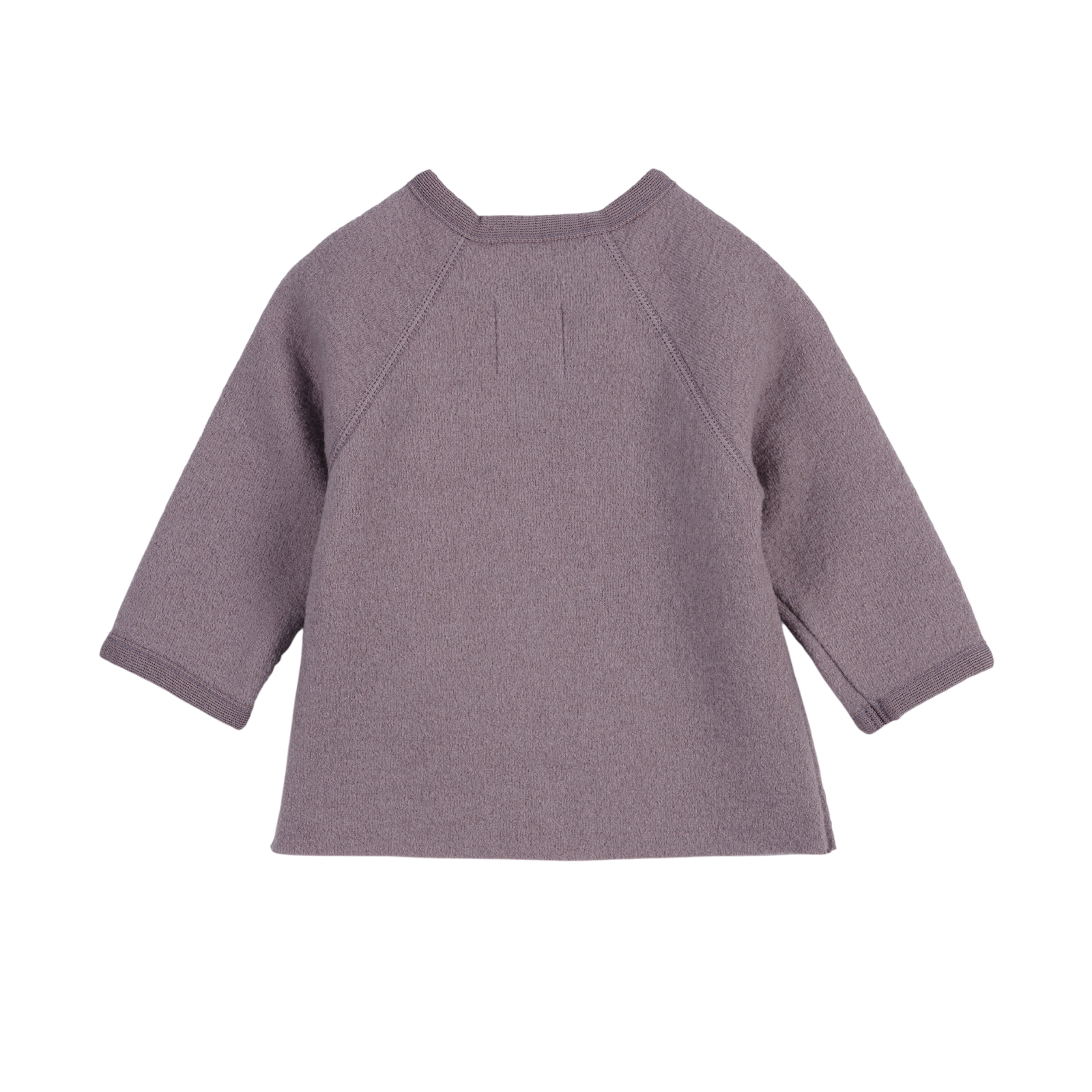 Baby Wollwalk-Jacke Schurwolle mauve