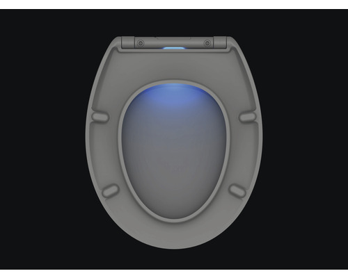 form&style Maui toiletzitting, wit, met soft-close mechanisme en LED-verlichting