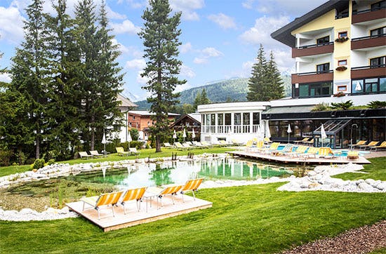 Nacht im Wellnesshotel in Seefeld als Geschenk