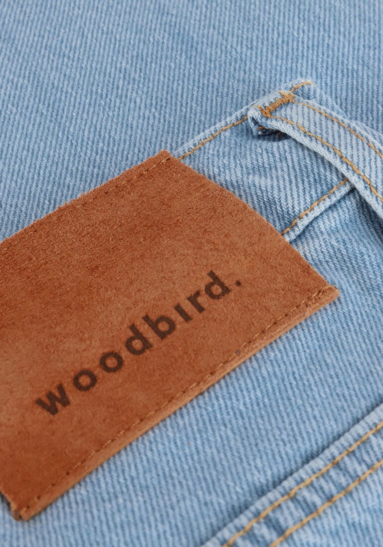 WOODBIRD blauwe woodbird straight leg jeans doc brando jeans