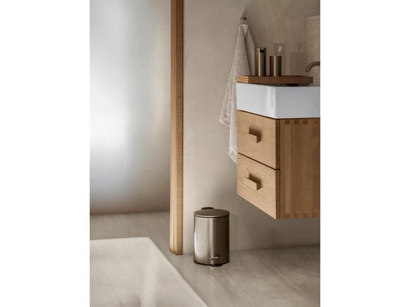 Blomus Treteimer Tubo 3 l, Gold Kosmetikeimer