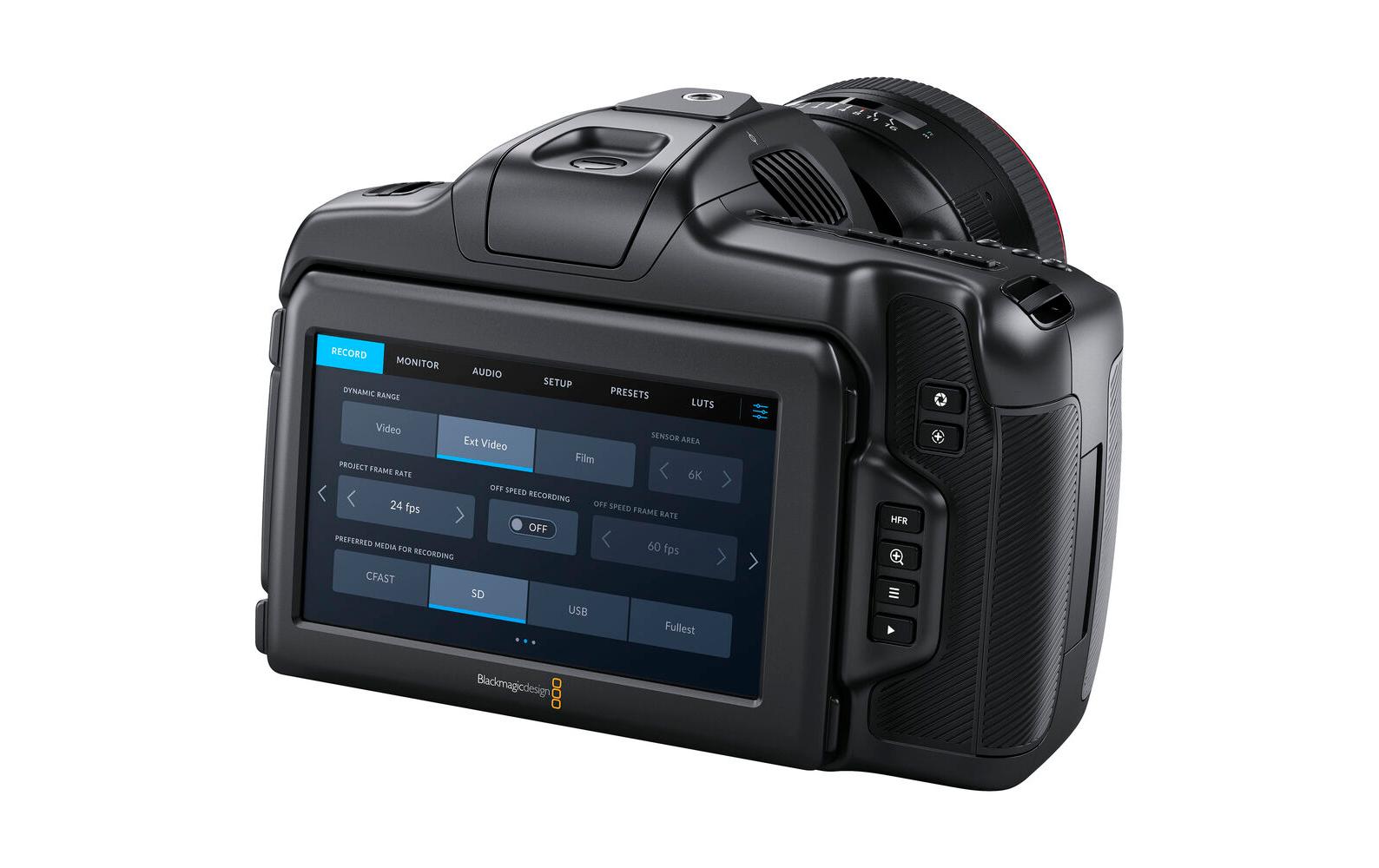 Videokamera Pocket Cinema Camera 6K G2<br>Leistungsstarke Videokamera