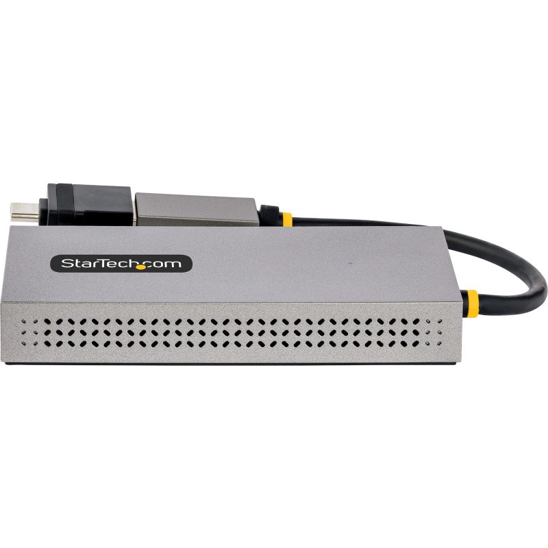 StarTech.com Adaptateur USB vers Double HDMI - USB A/C vers 2 Écrans HDMI (1x 4K30Hz, 1x 1080p) - Dongle Intégré USB-A vers C, Câble de 11cm - Adaptateur USB 3.0 vers HDMI - Convertisseur USB HDMI, Windows/MacOS