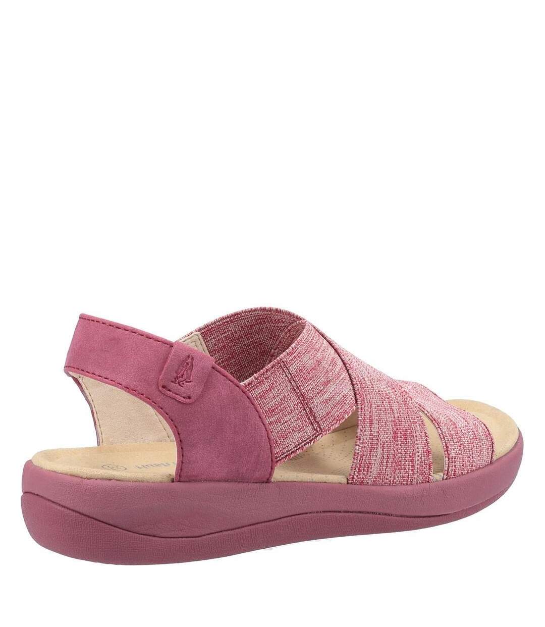 Hush Puppies - Sandales SOPHIA - Femme (Rouge / Beige) - UTFS7765