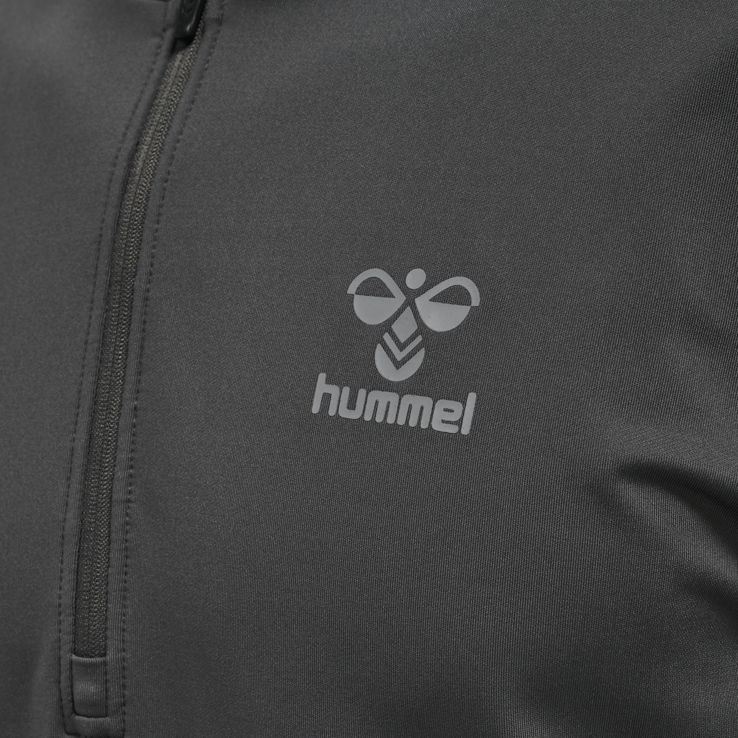 hmlPRO GRID HALF ZIP TRAINING L/S