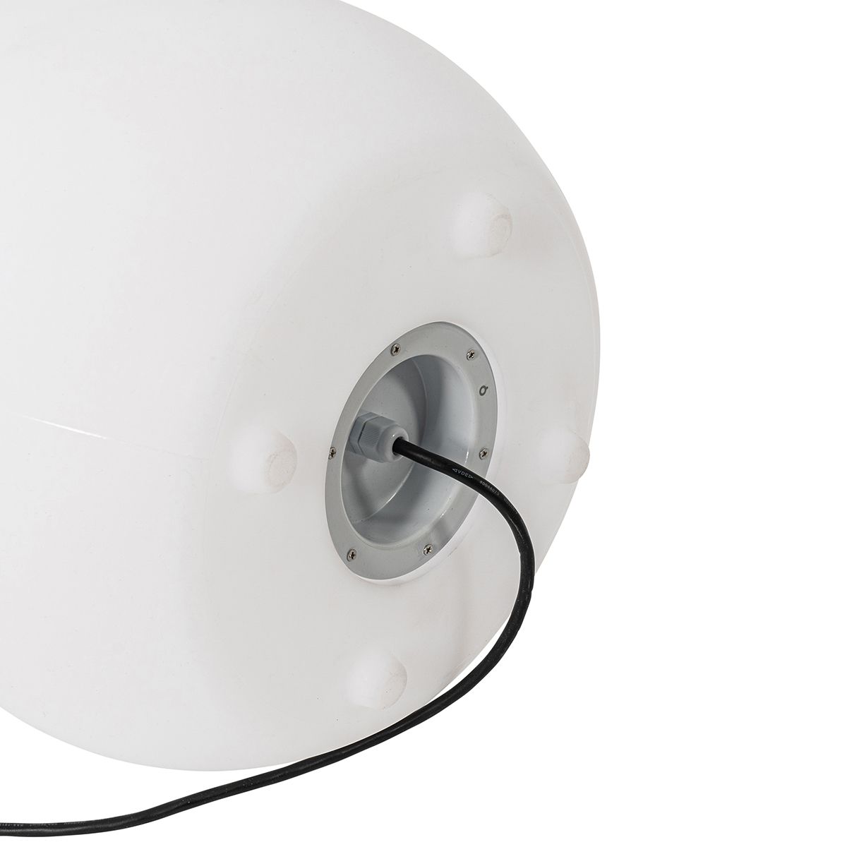 Smart buiten vloerlamp bloempot wit IP44 incl. Wifi A60 - Flowerpot