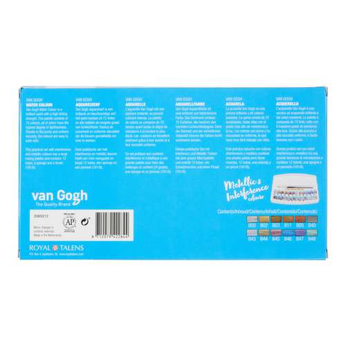 Talens van Gogh Aquarellkasten, Spezialfarben