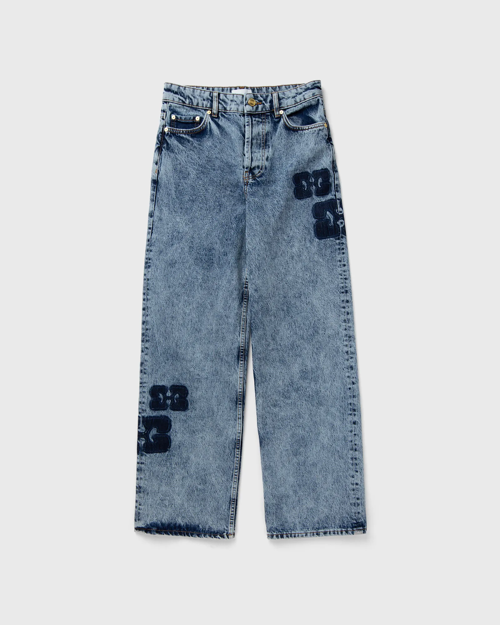 Ganni Patch Denim Izey