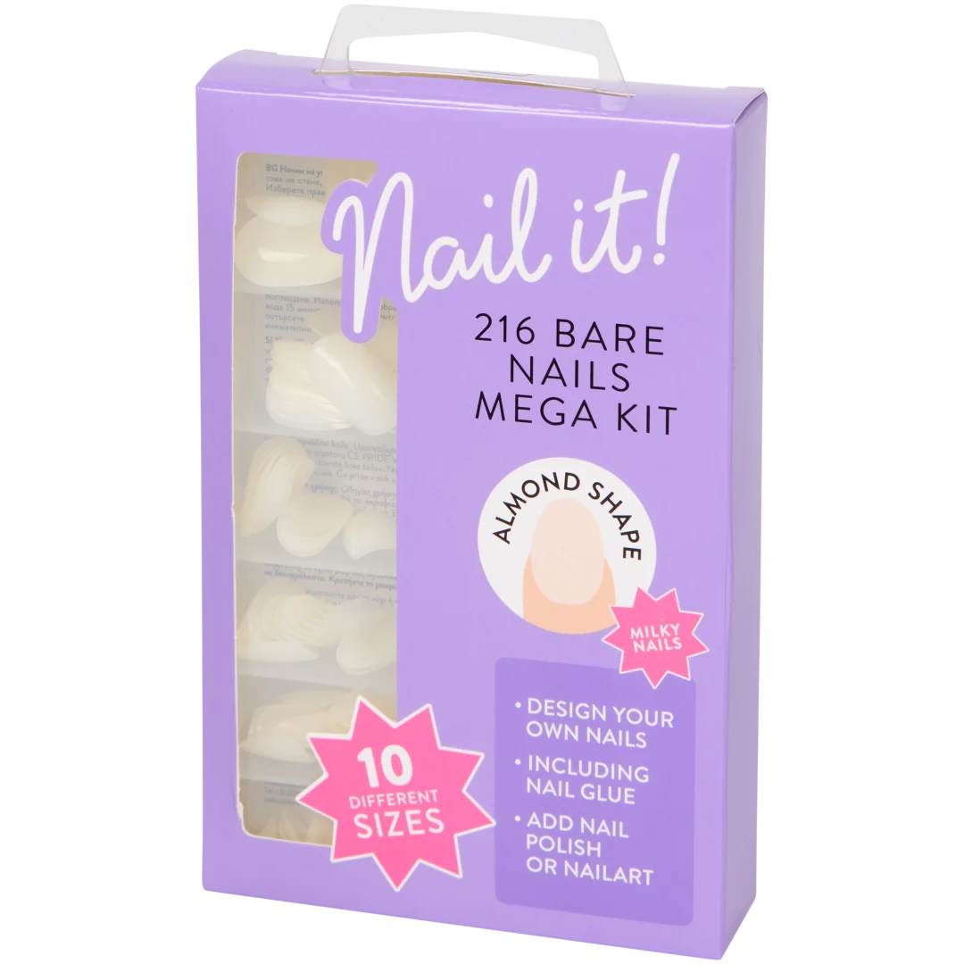 Ongles artificiels avec colle
