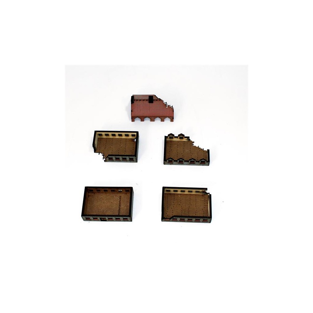 15mm Damaged Bank/Apartments