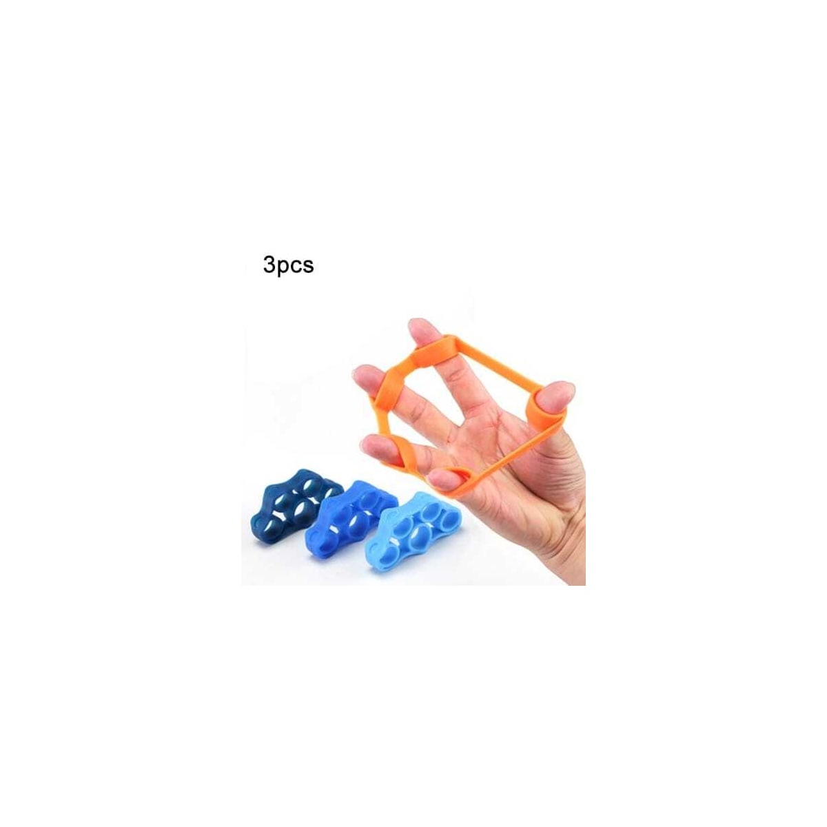 Finger Styrketrening gummireimer