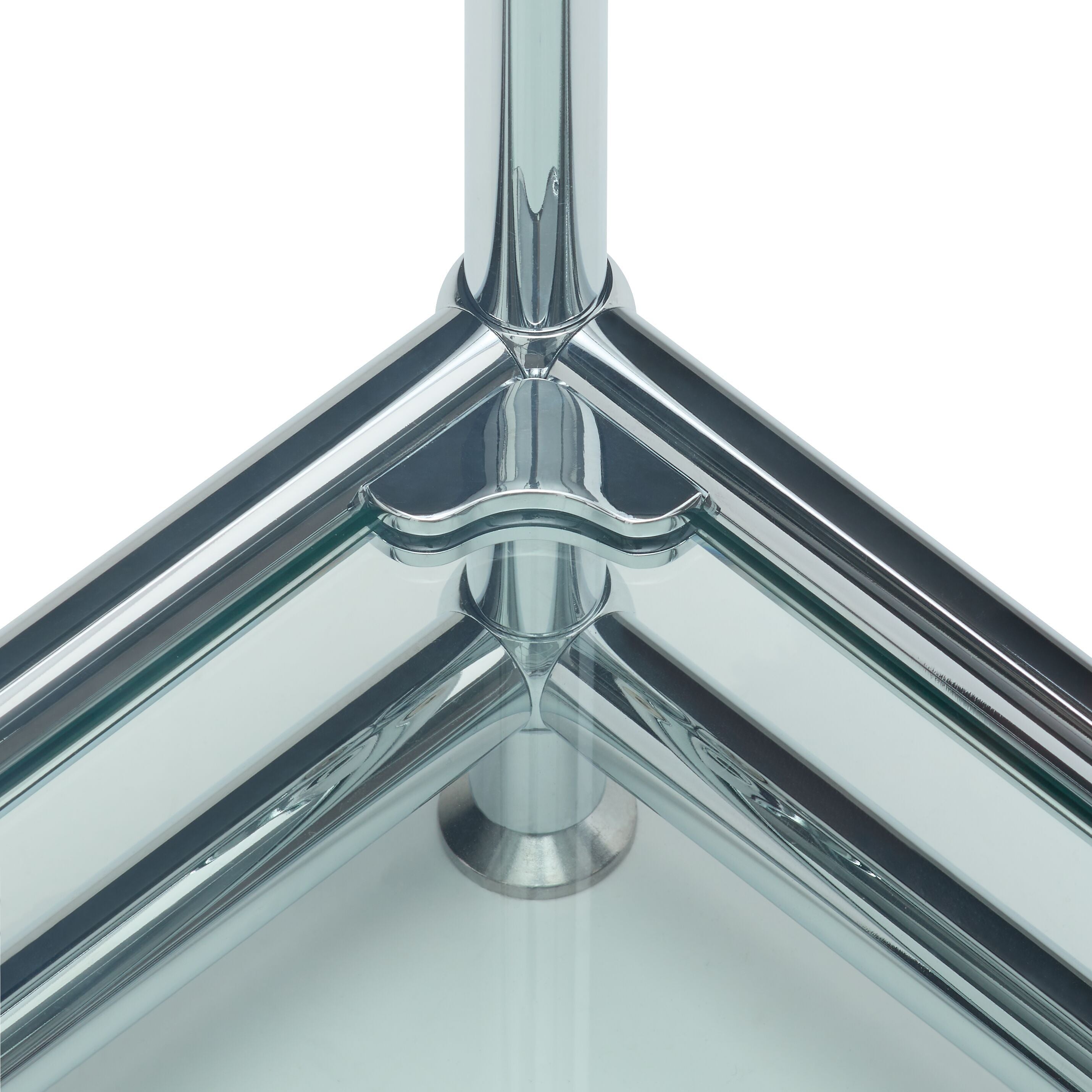 FLEXCUBE_Salontisch_Glas_taupe_152x116 - Taupe / B: 152.5 cm x T: 115.0 cm x H: 49.0 cm