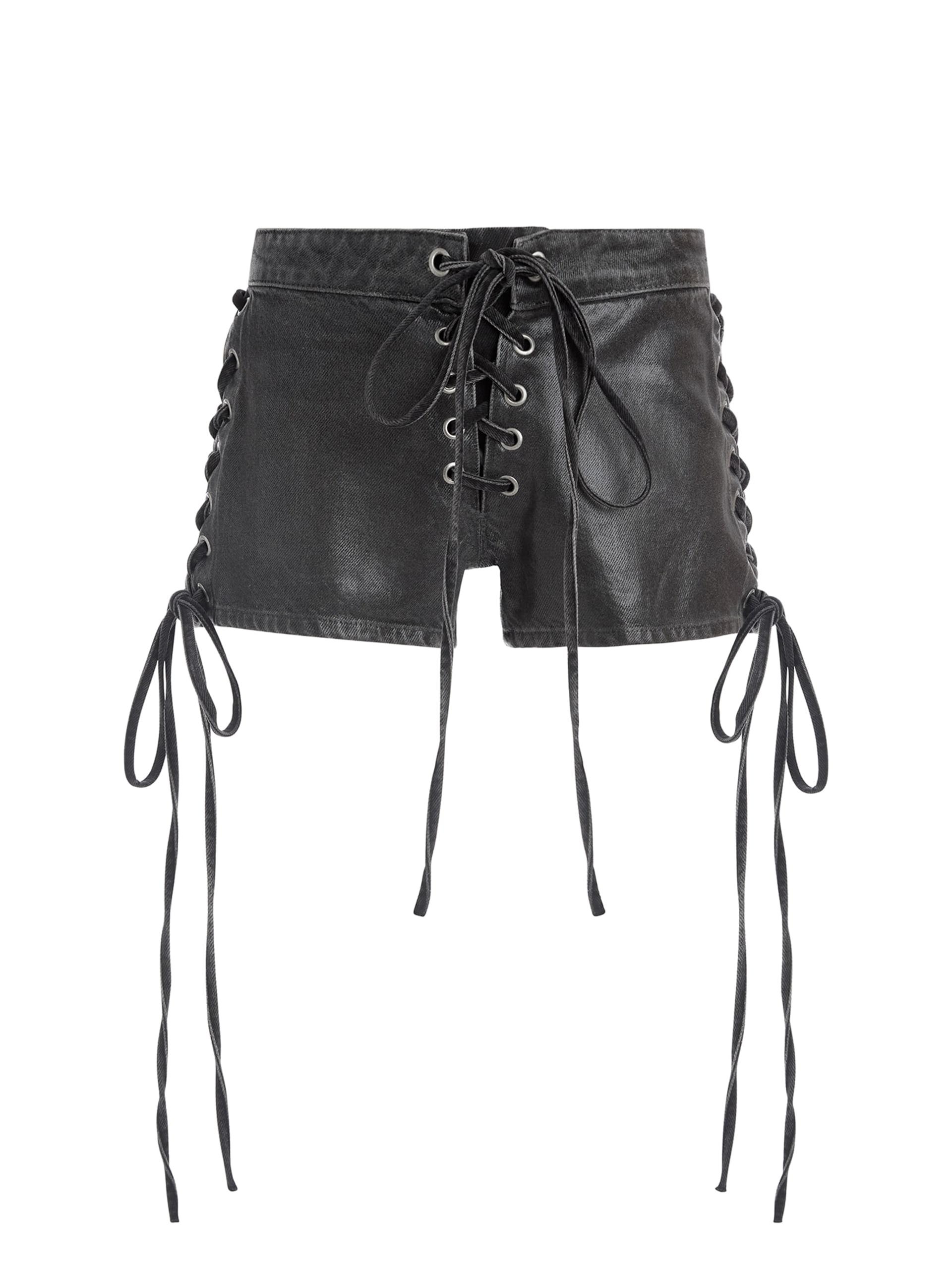 shorts jeans curtos revestidos