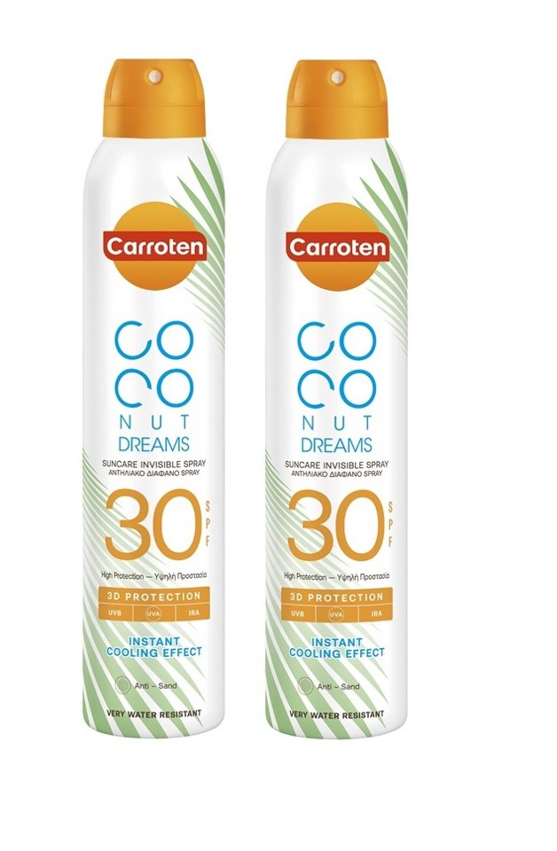Carroten - 2 x Suncare Dry Mist SPF 30 200 ml - Solcreme