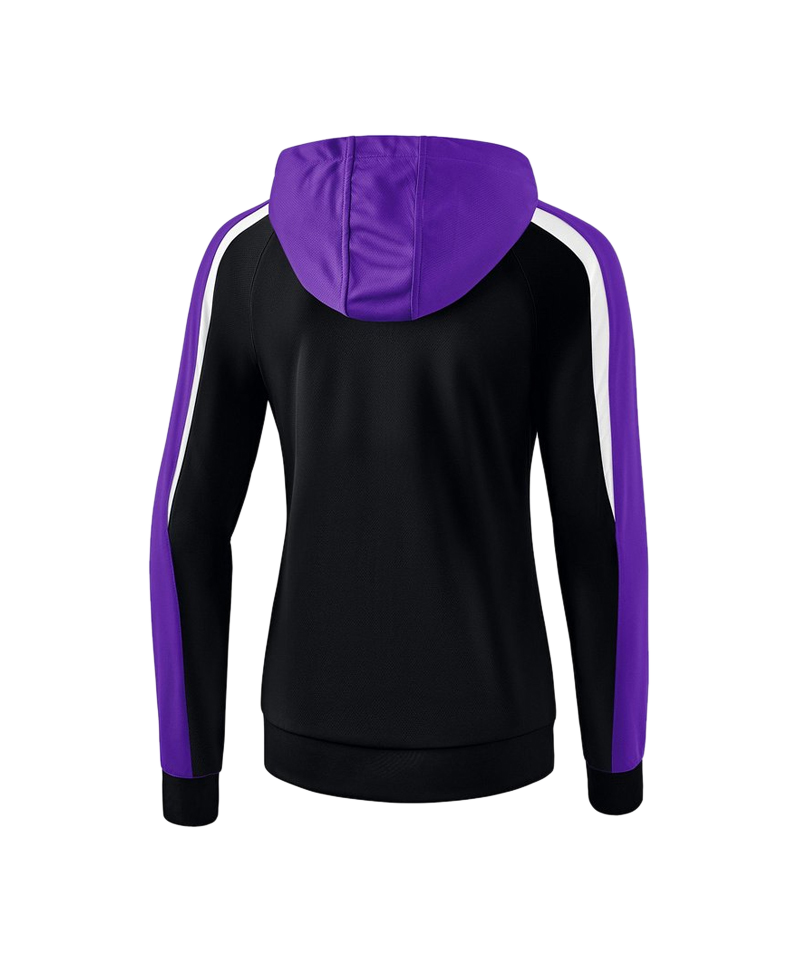 Erima Liga 2.0 Kapuzenjacke Damen Schwarz Lila