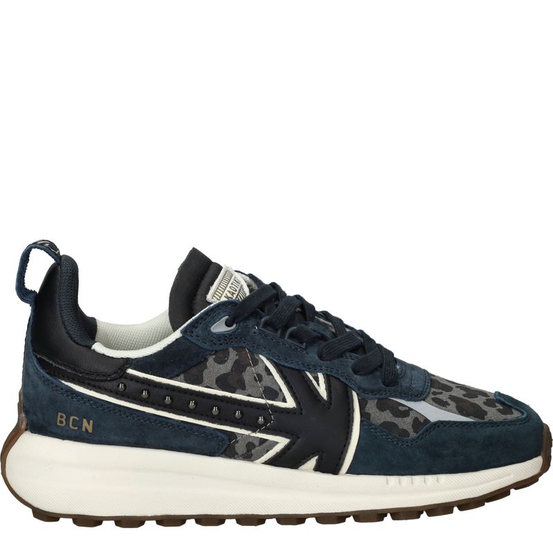 Kaotiko Detroit Glam Sneakers Blauw Dames