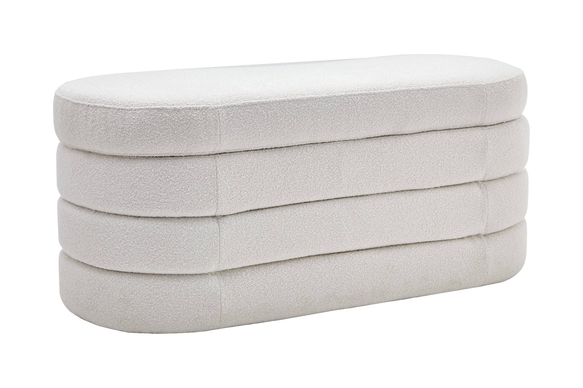 Riess-Ambiente Sitzbank VOGUE 115cm creme weiß
