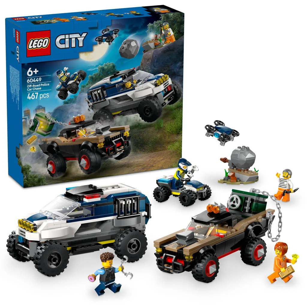 Offroad Politieachtervolging Set 60449